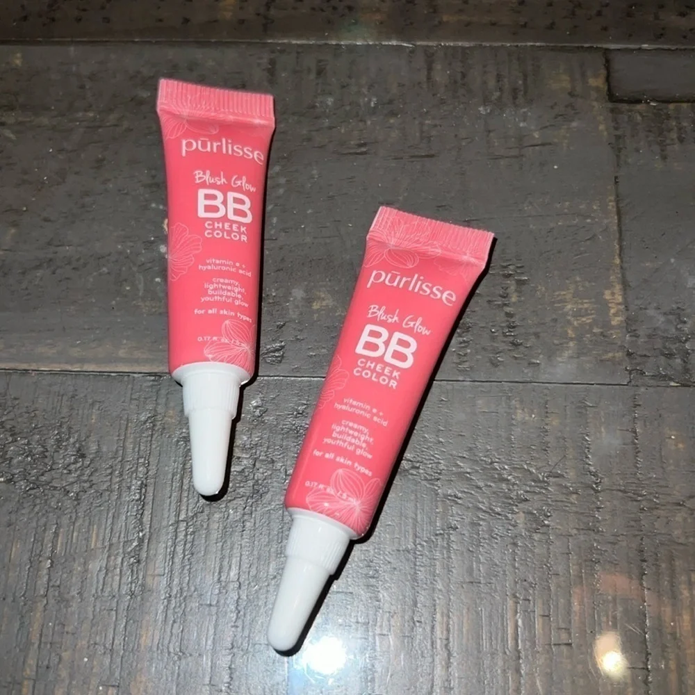 Purlisse Blush Glow BB‎ Cheek Color Sweet Rose Vitamin C Hyaluronic Acid (2)